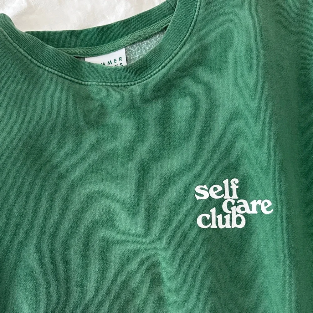 Summer Fridays Green Sweatshirt - M - Picture 5 of 8